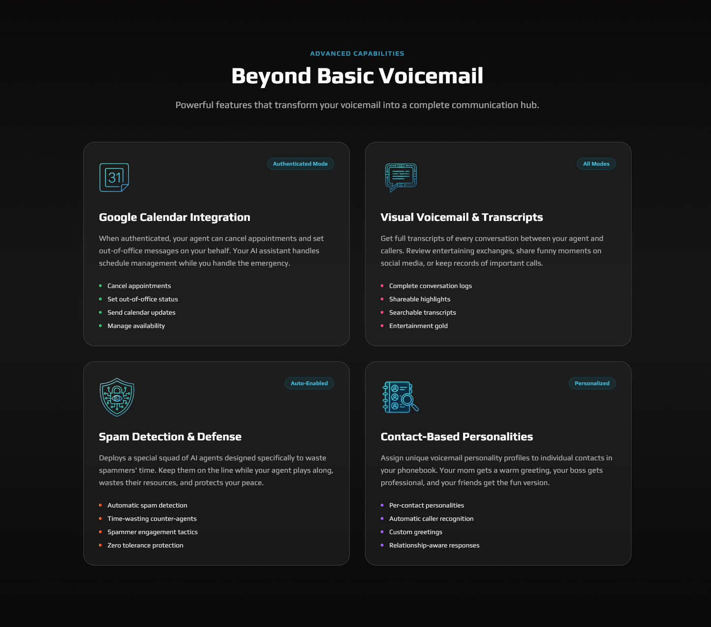 Secret Agent Voicemail AI - LIFETIME Member
