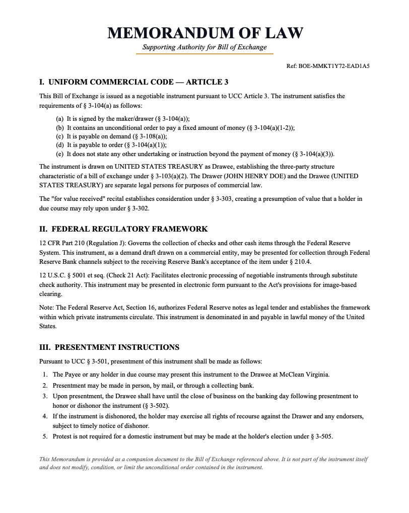 Bill of Exchange AI - LIFETIME Member